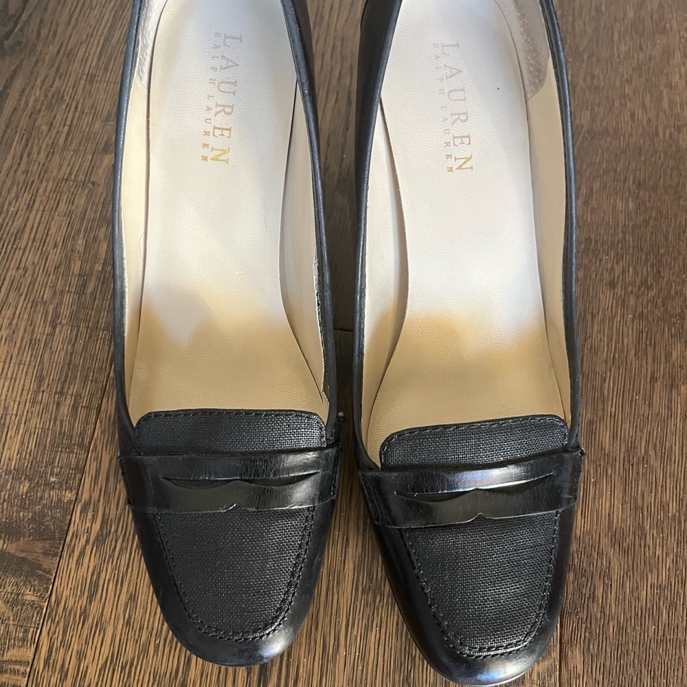 Ralph Lauren Black Women's Heels - Picture 2 of 4